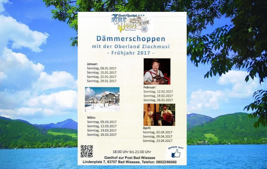 Hotel Gasthof Zur Post Bad Wiessee Kültér fotó